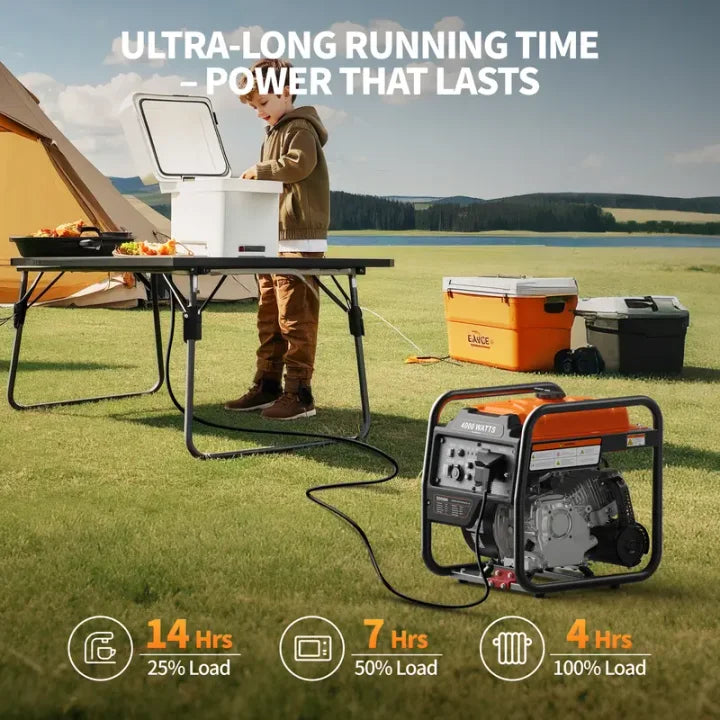 ⚡️Efurden Outdoor Power Equipment 4000 WattsPortable Generator