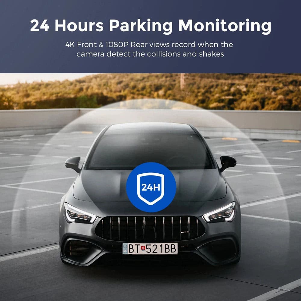 4K Dash Camera – Wi-Fi, Night Vision & Local Install Option
