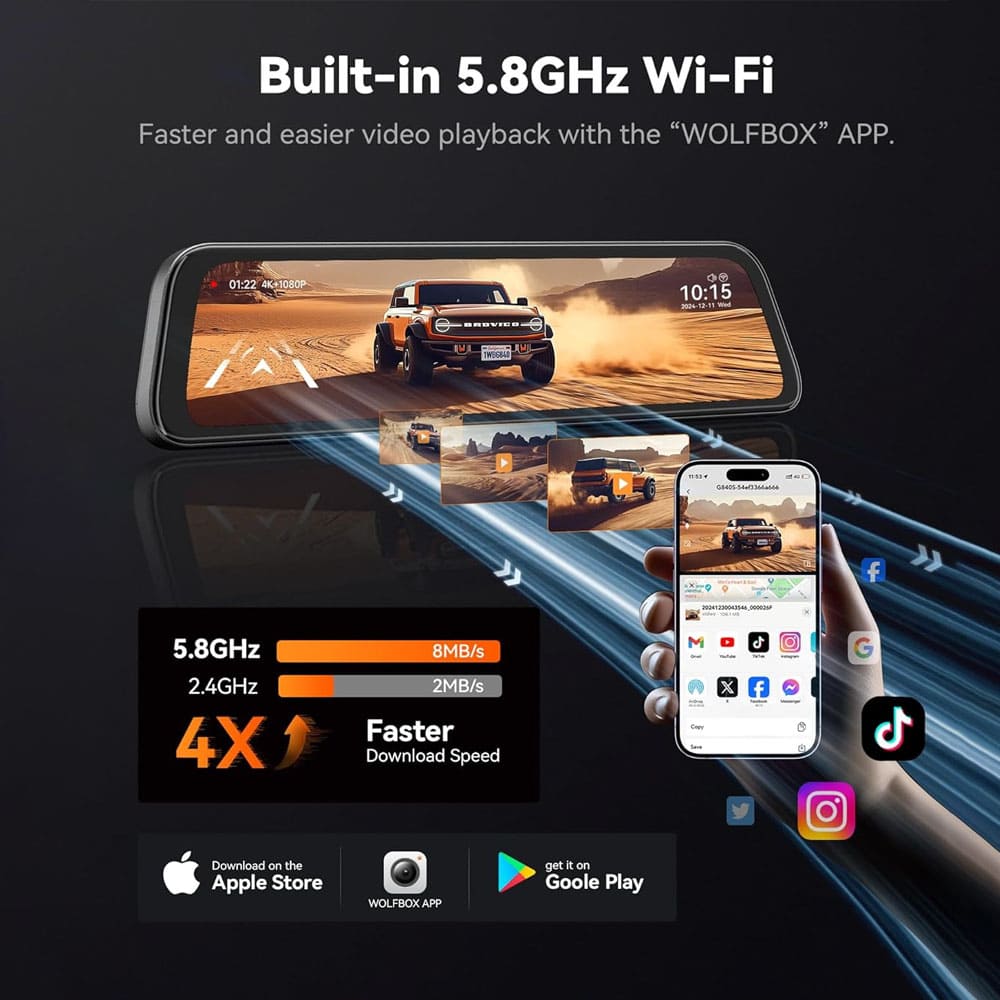 Best Dash Cam 2025 – 4K Streaming Dash Cam for Car