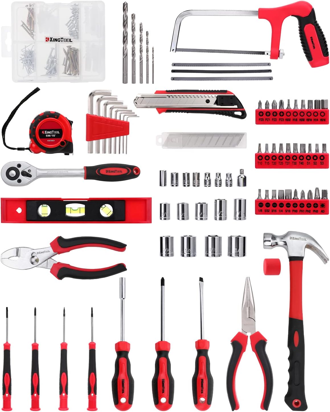 325 Piece Home Repair Tool Kit, General Home/Auto Repair Tool Set