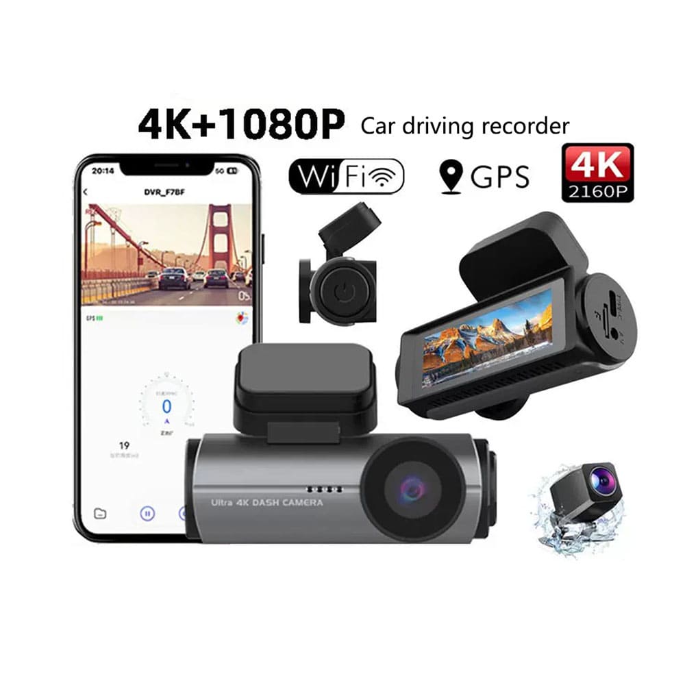 Best 4K Dash Cam 2025 – Night Vision, Parking Surveillance, Best Buy Dash Cam for Car