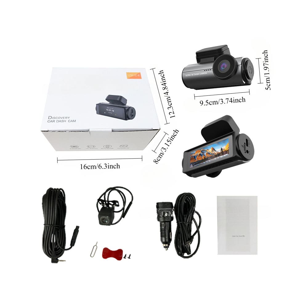 Best 4K Dash Cam 2025 – Night Vision, Parking Surveillance, Best Buy Dash Cam for Car