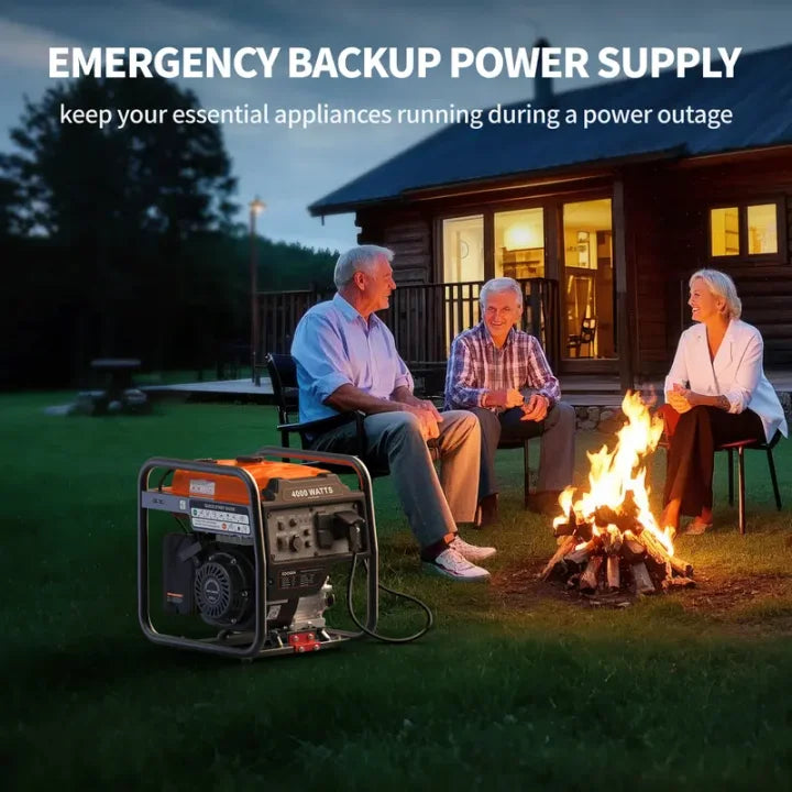⚡️Efurden Outdoor Power Equipment 4000 WattsPortable Generator