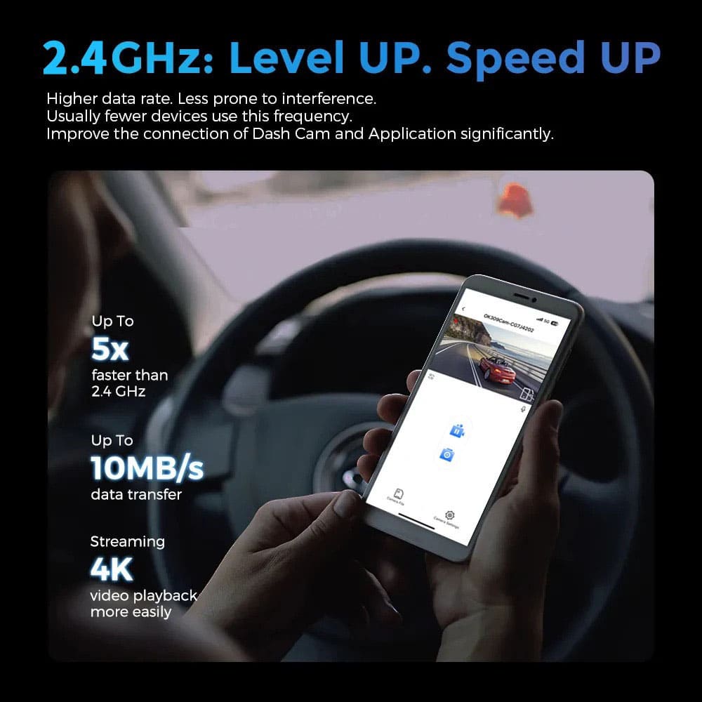 4K Dash Camera – Wi-Fi, Night Vision & Local Install Option