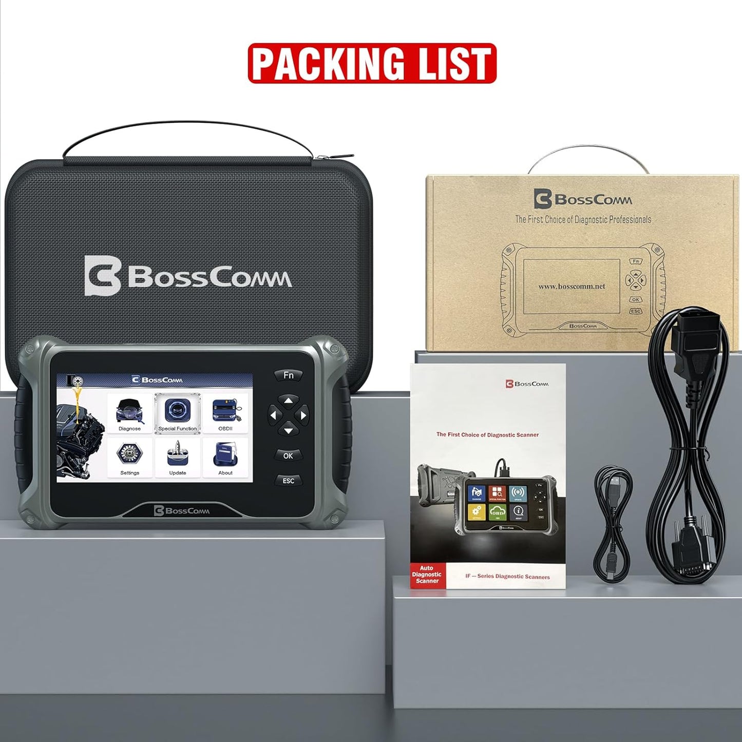 OBD2 Scanner, All Systems Car Code Reader Scan Tool with 6 Resets, ABS Bleeding/OiL/EPB/SAS/Throttle/Battery, Car Scanner Diagnostic Tool for All Cars, Easy to Use, Lifetime Free Update