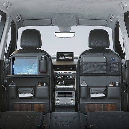 Car Back Seat Organizer – Leather Seat Organizer for Cars & SUVs