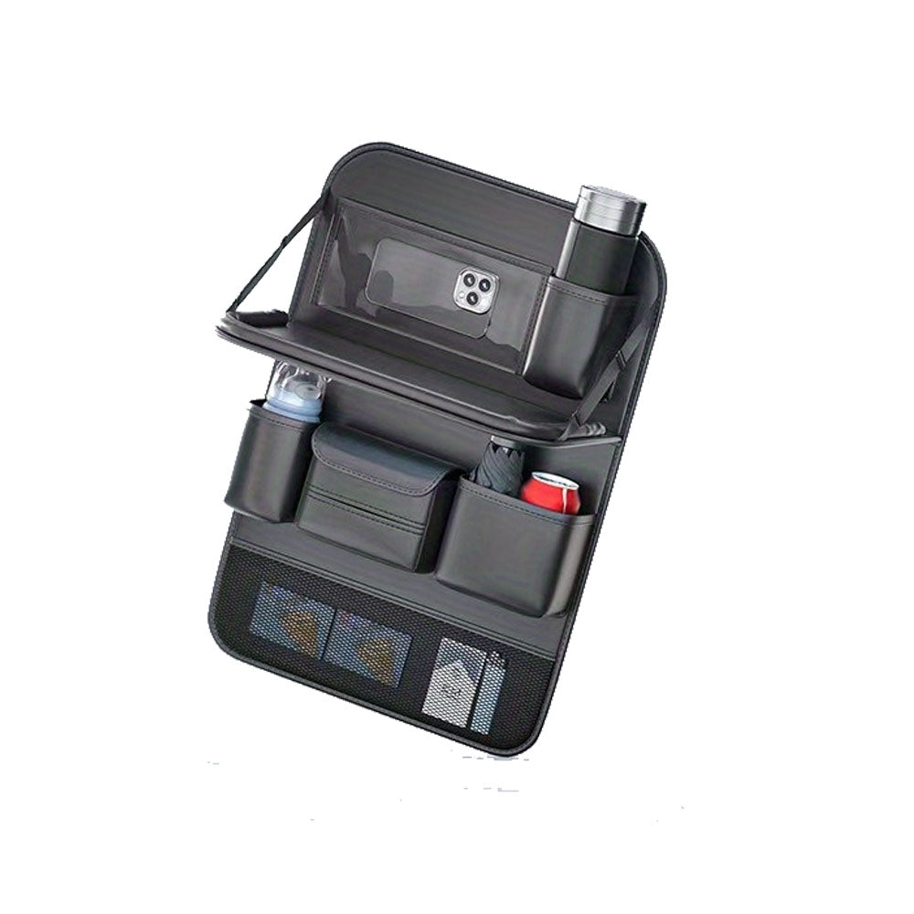 Car Back Seat Organizer – Leather Seat Organizer for Cars & SUVs