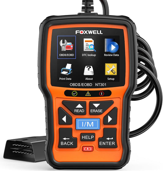 OBD2 Scanner Graphing Live Data Diagnostic Code Reader Professional Mechanic OBDII Scan Tool for Check Engine Light 2.8'' Color Screen OBD II Scanner for 1996 or Newer Vehicle