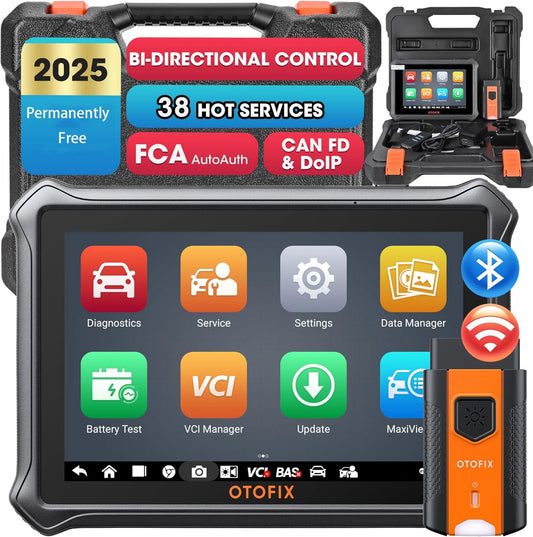 D1 Lite 2025 Bidirectional Scan Tool, Bluetooth OBD2 Scanner Diagnostic Tool